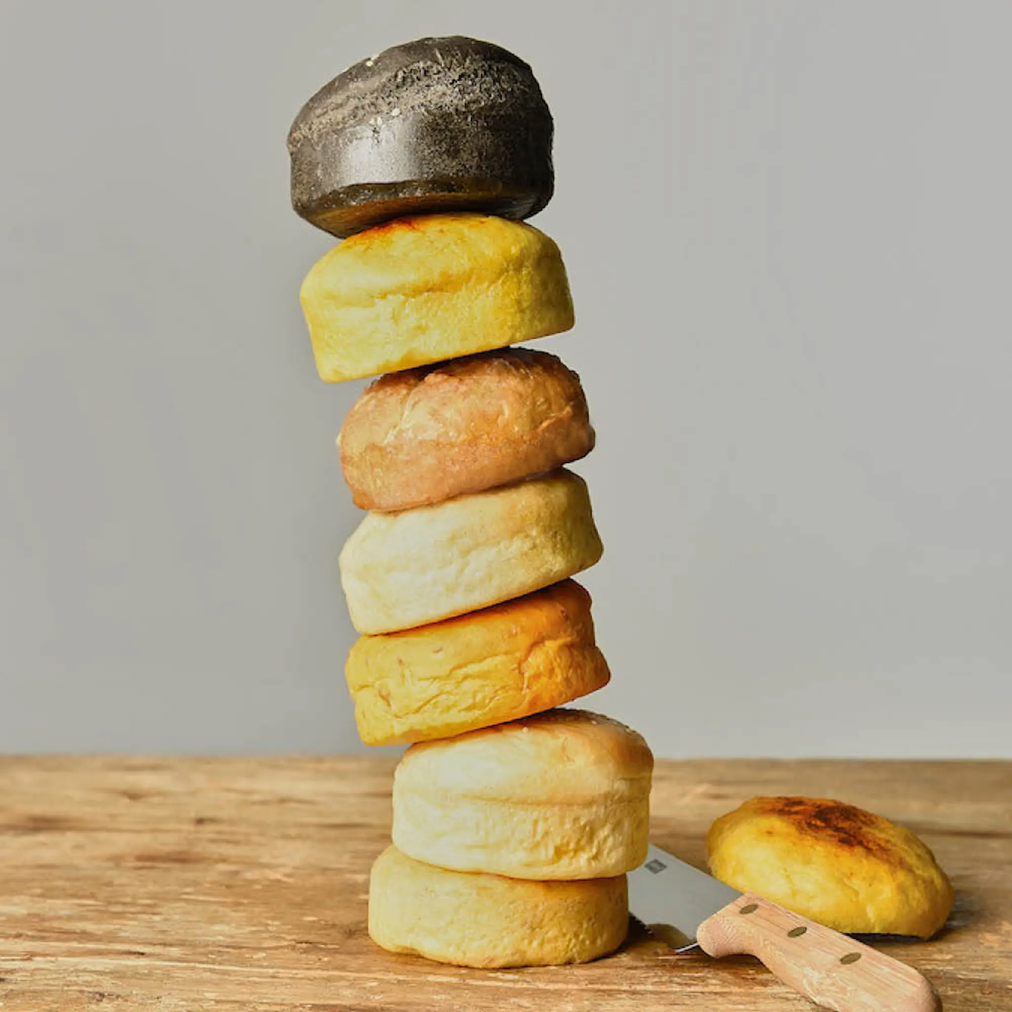 Lurch Flexiform BurgerBun bakform för 6-pack hamburgerbröd à 10 cm