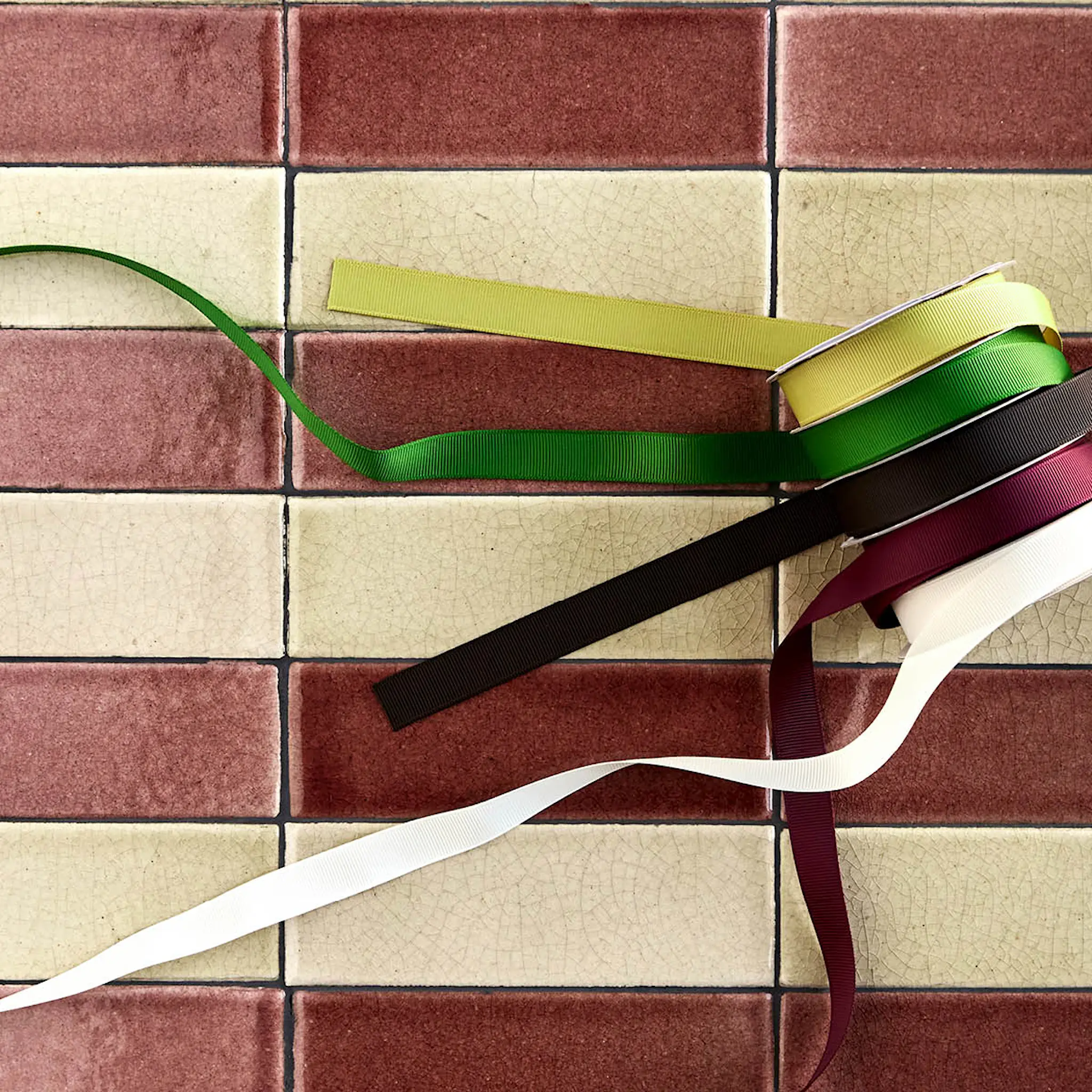 House Doctor Tape band 5-pack off-white bordeaux