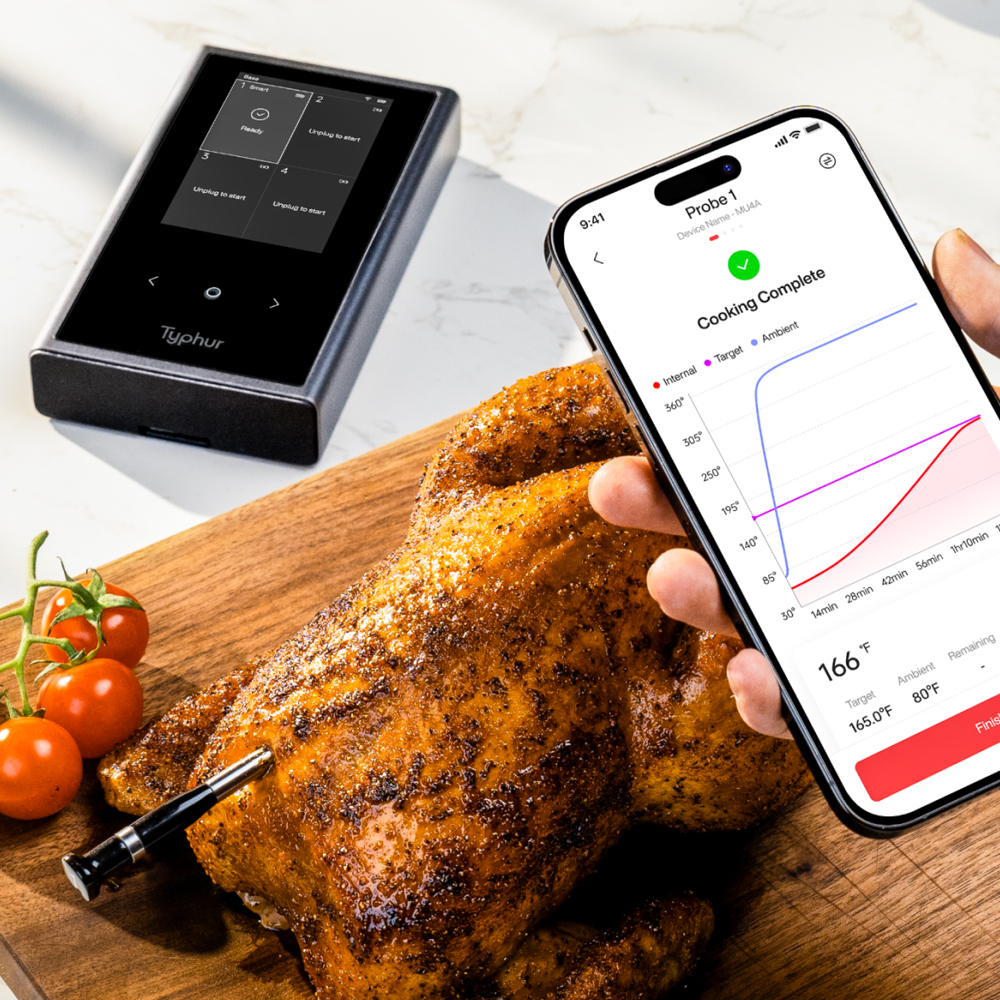 Thyphur Sync Quad trådlös stektermometer Wifi & Bluetooth