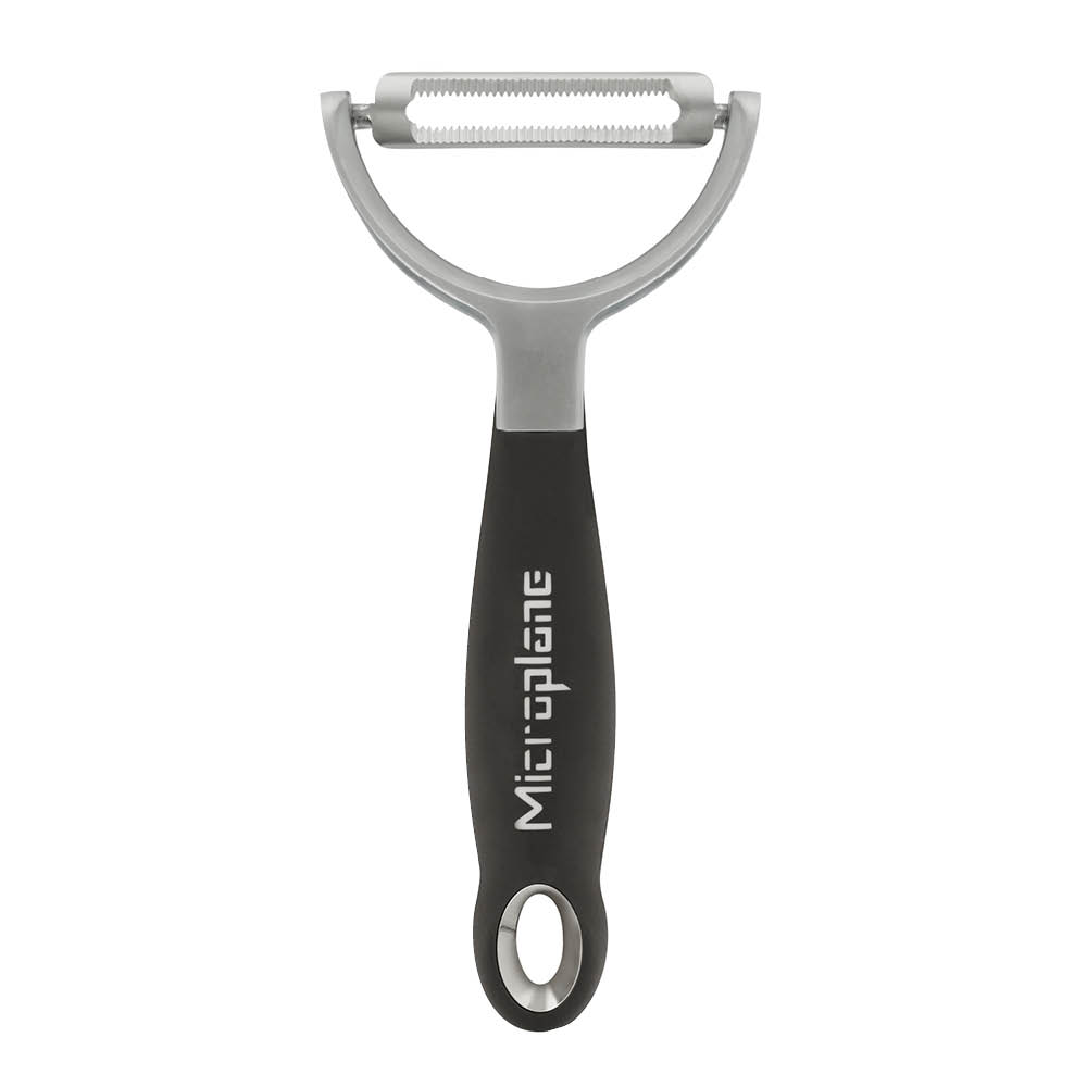 Microplane Professional Y skalare serrated svart