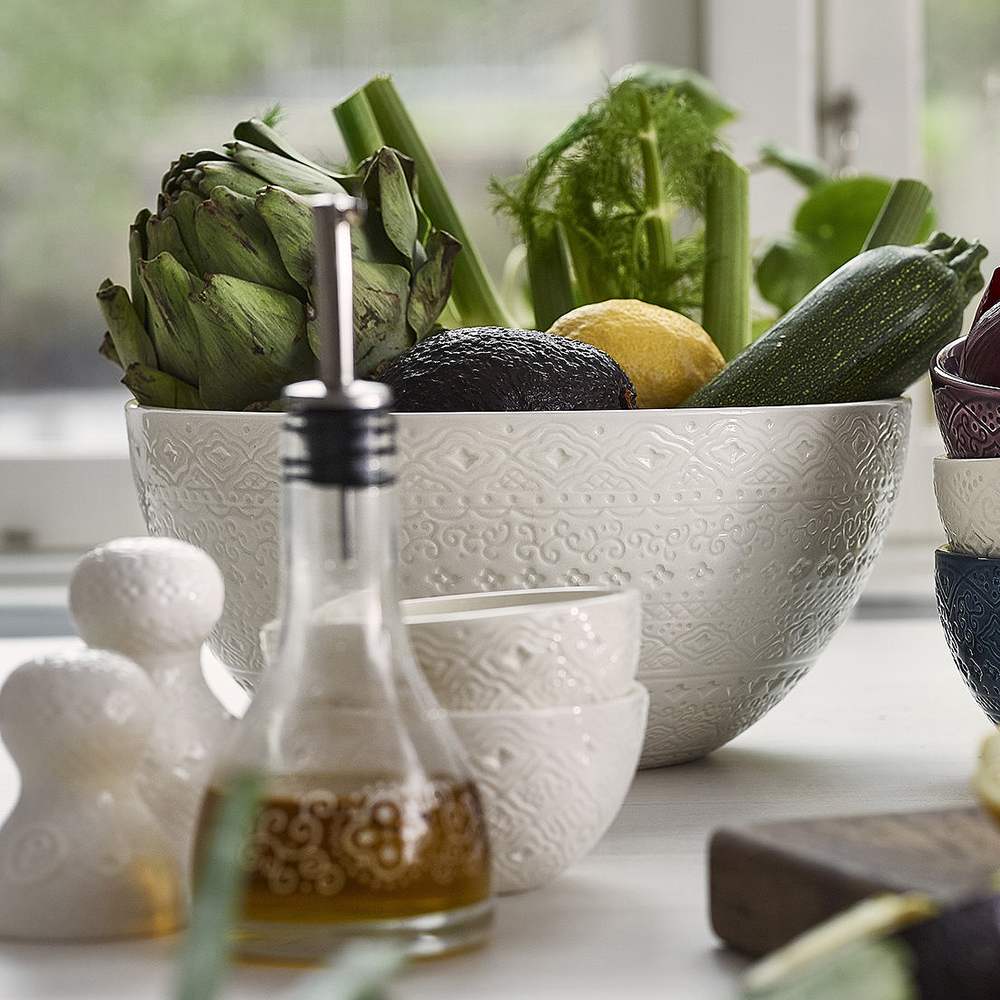 Cult Design Orient skål 25 cm hvit