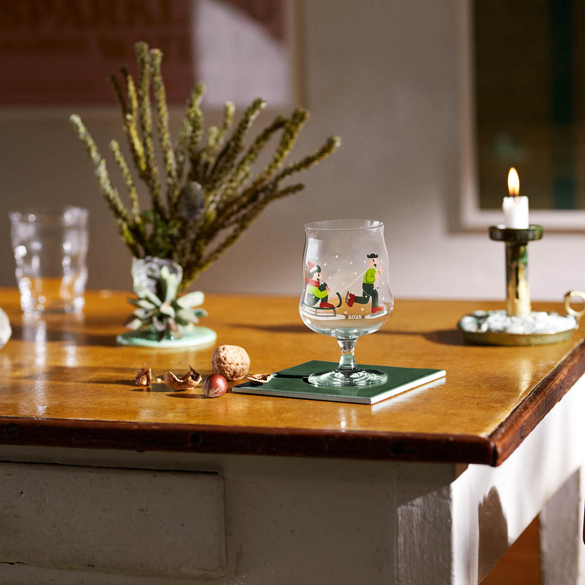 Holmegaard Mikkeller universal ölglas 40 cl Julen 2025