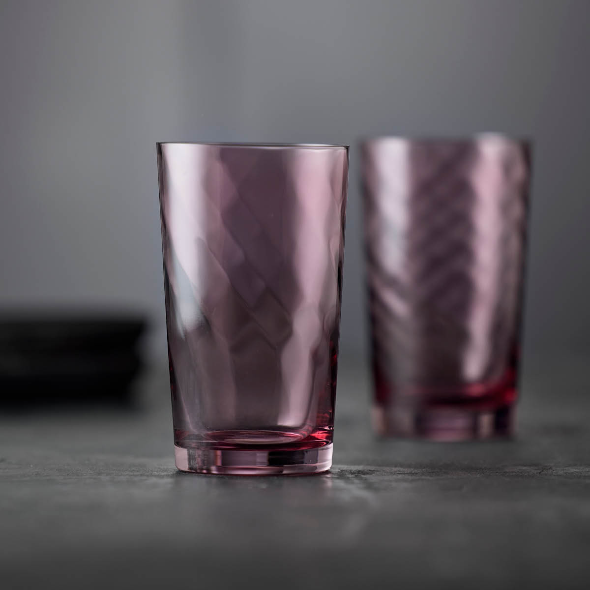 Lyngby Glas Vienna Highball Lasi 40 cl 4 kpl Liila