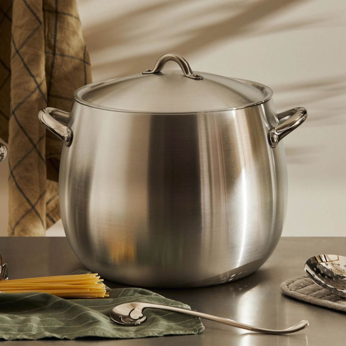 Alessi Vabene pastatester 24 cm stål