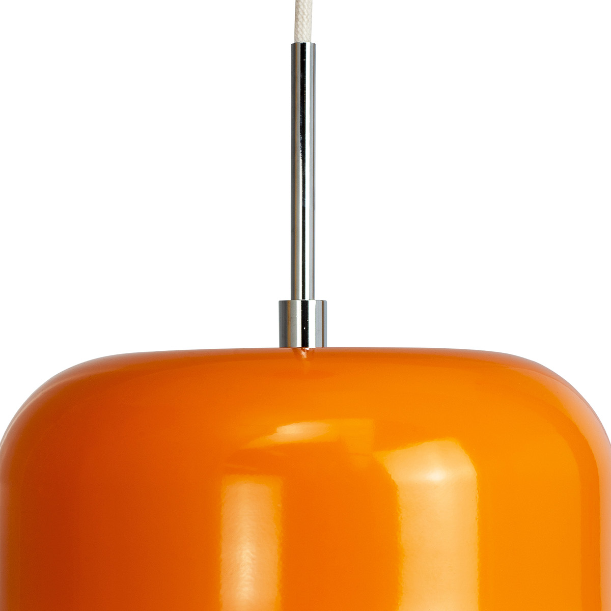 Dyberg Larsen Haipot pendellampa 15 cm orange