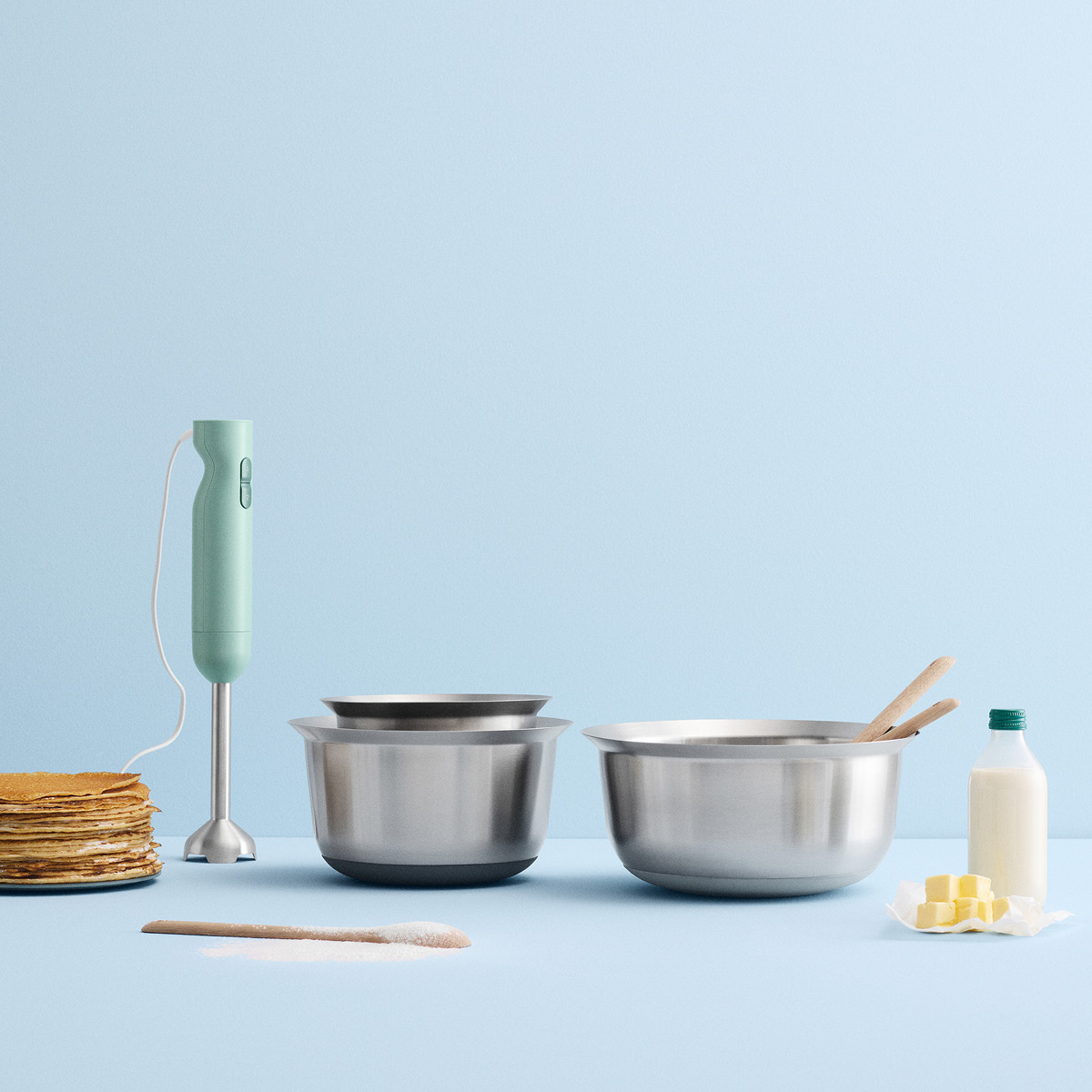 RIG-TIG MIX-IT vispskål 2,5 L stål