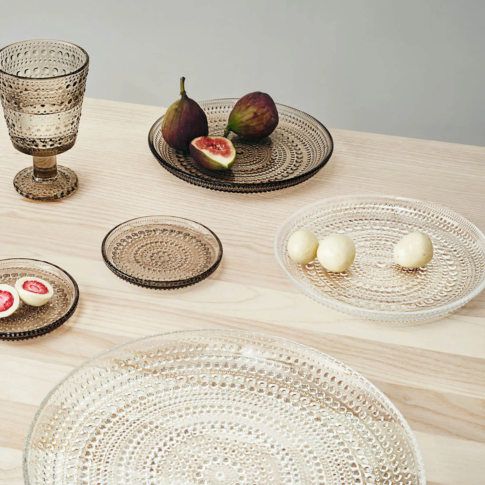 iittala Kastehelmi Assiett 17 cm Klar