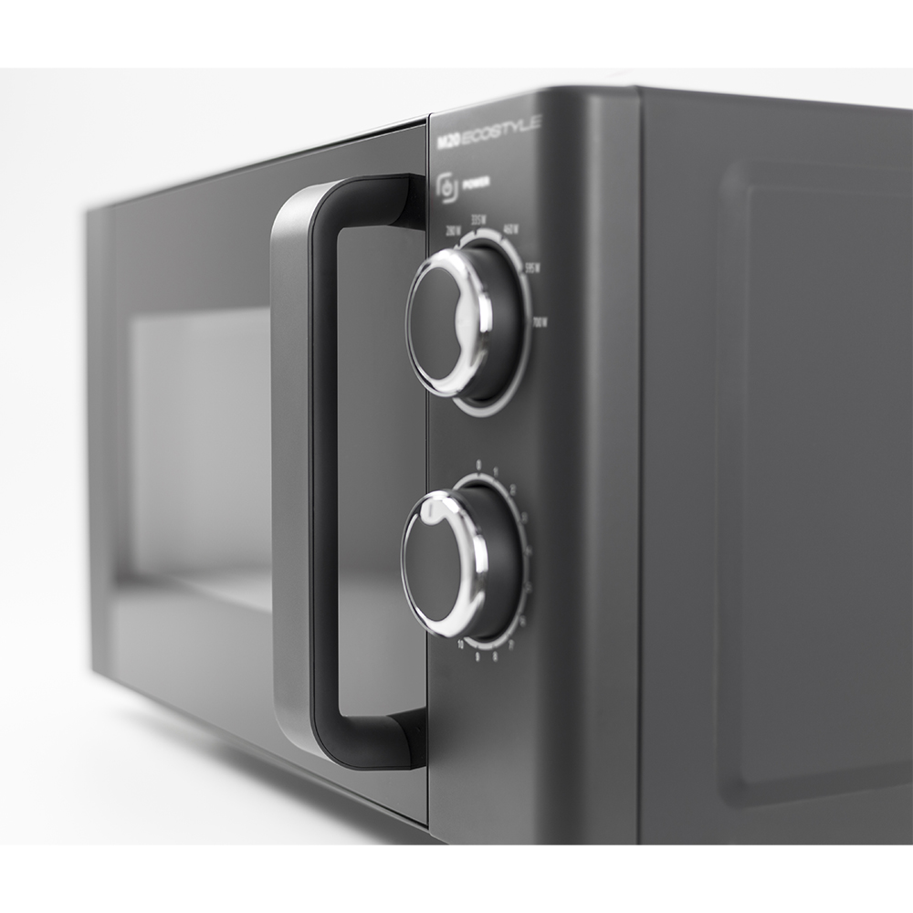 Caso Ecostyle M20 mikrobølgeovn 20L antracit grå
