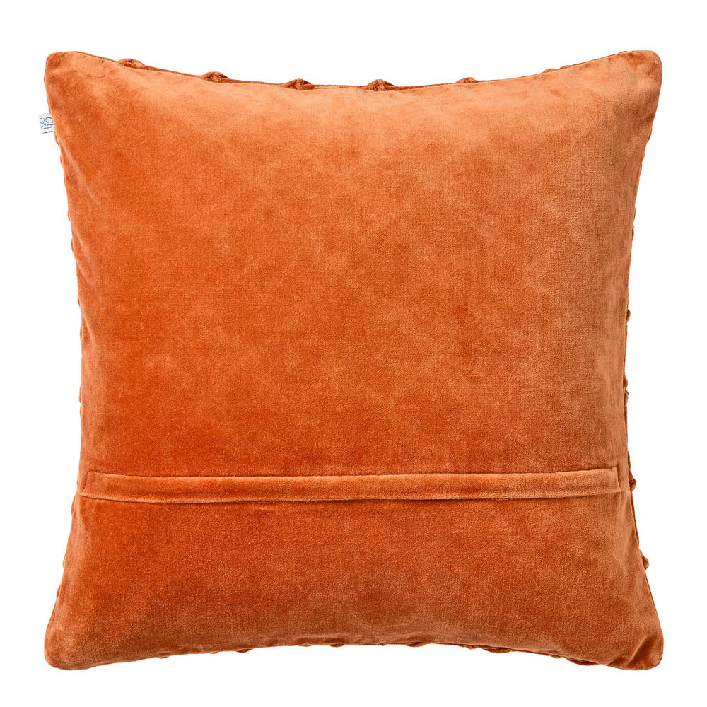 Chhatwal & Jonsson Deva kuddfodral sammet 50x50 cm Orange
