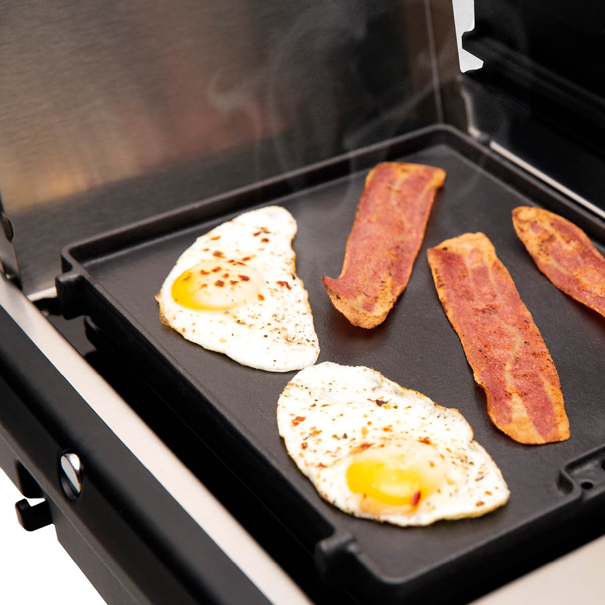 Broil King Stekplatta till sidobrännare 31x24 cm gjutjärn