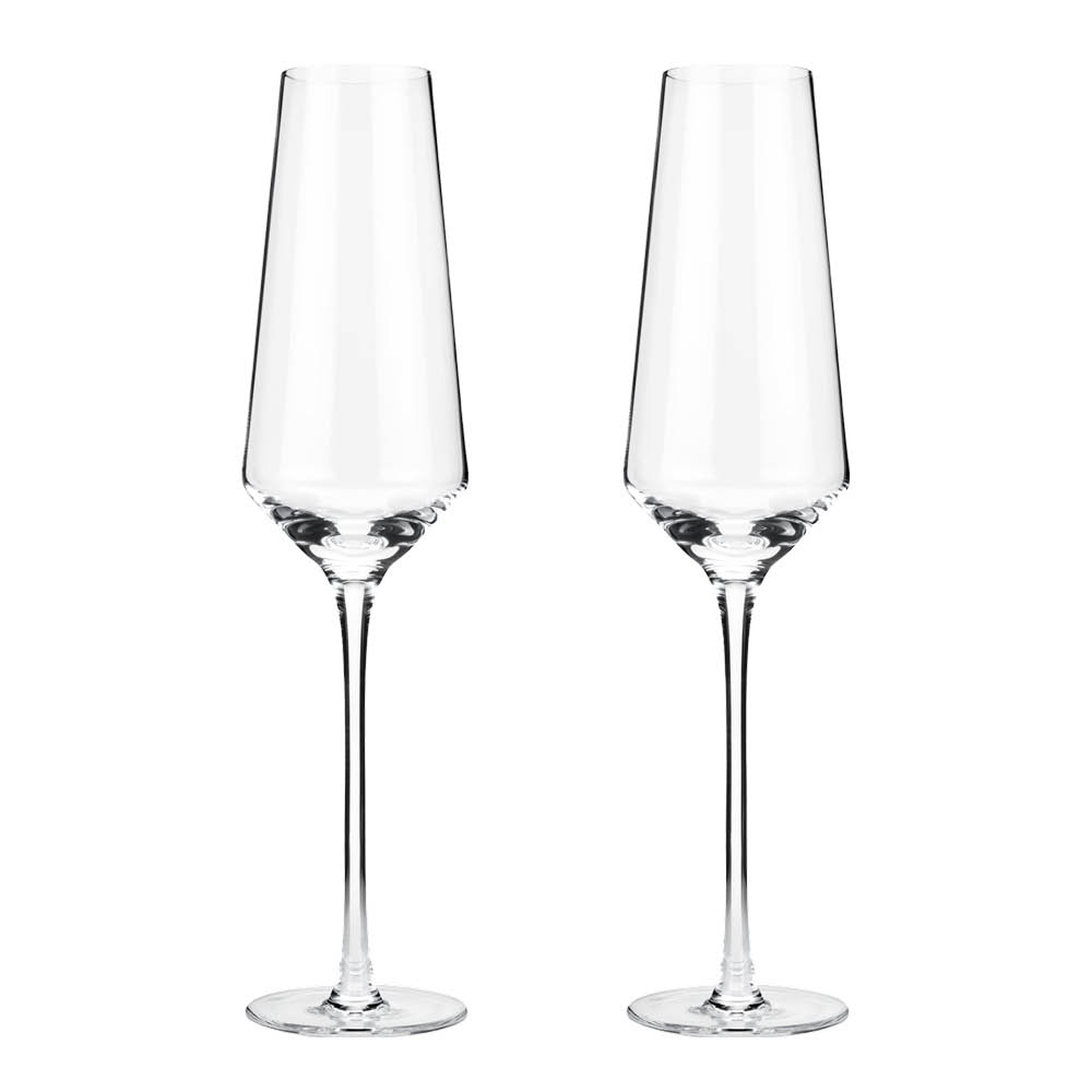 Viski Raye Angled champagneglas i kristall 24 cl 2-pack