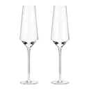 Raye Angled champagneglas i kristall 24 cl 2-pack