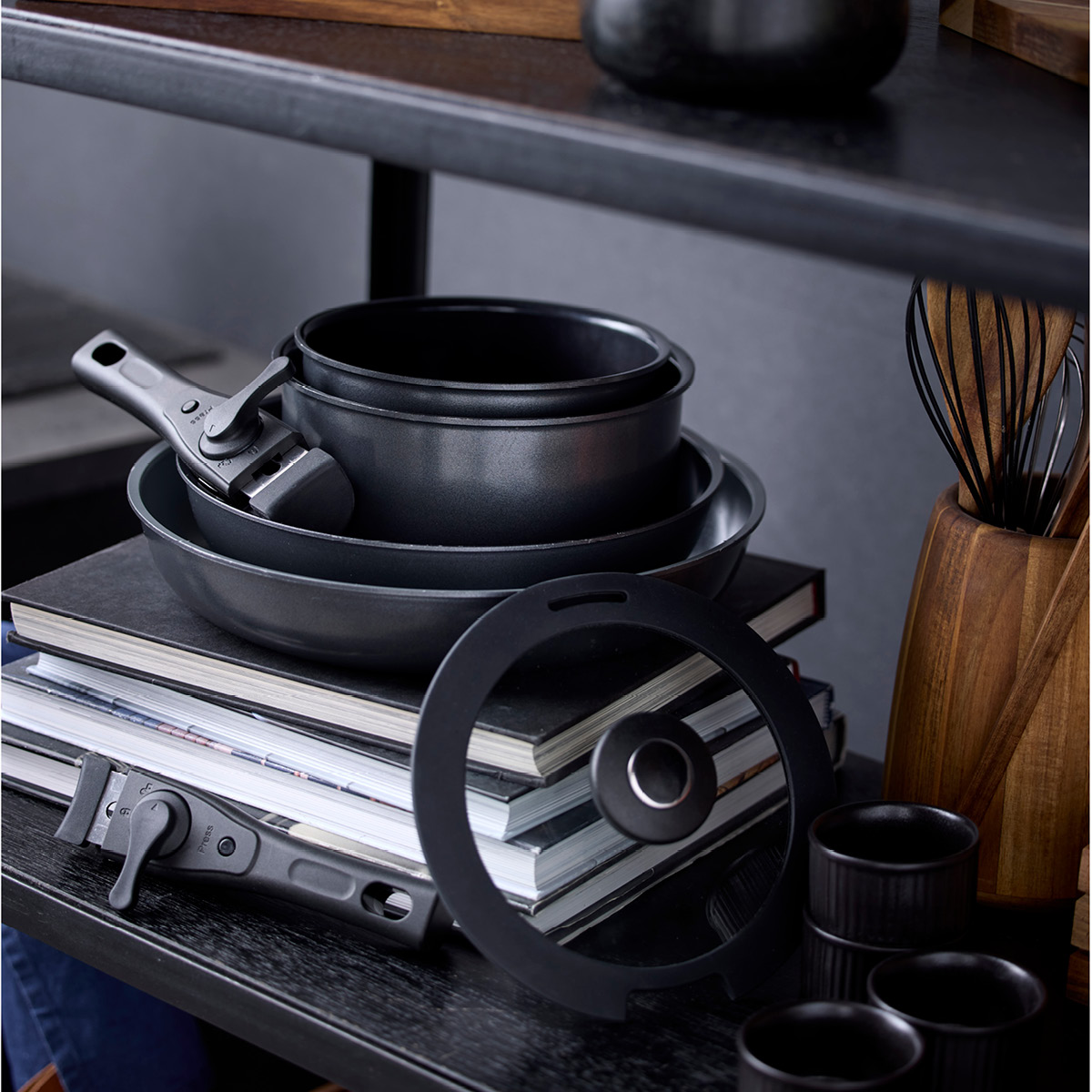 Holm Holm Kattilasarja 1,1 L & 2,4 L irrotettavat kahvat