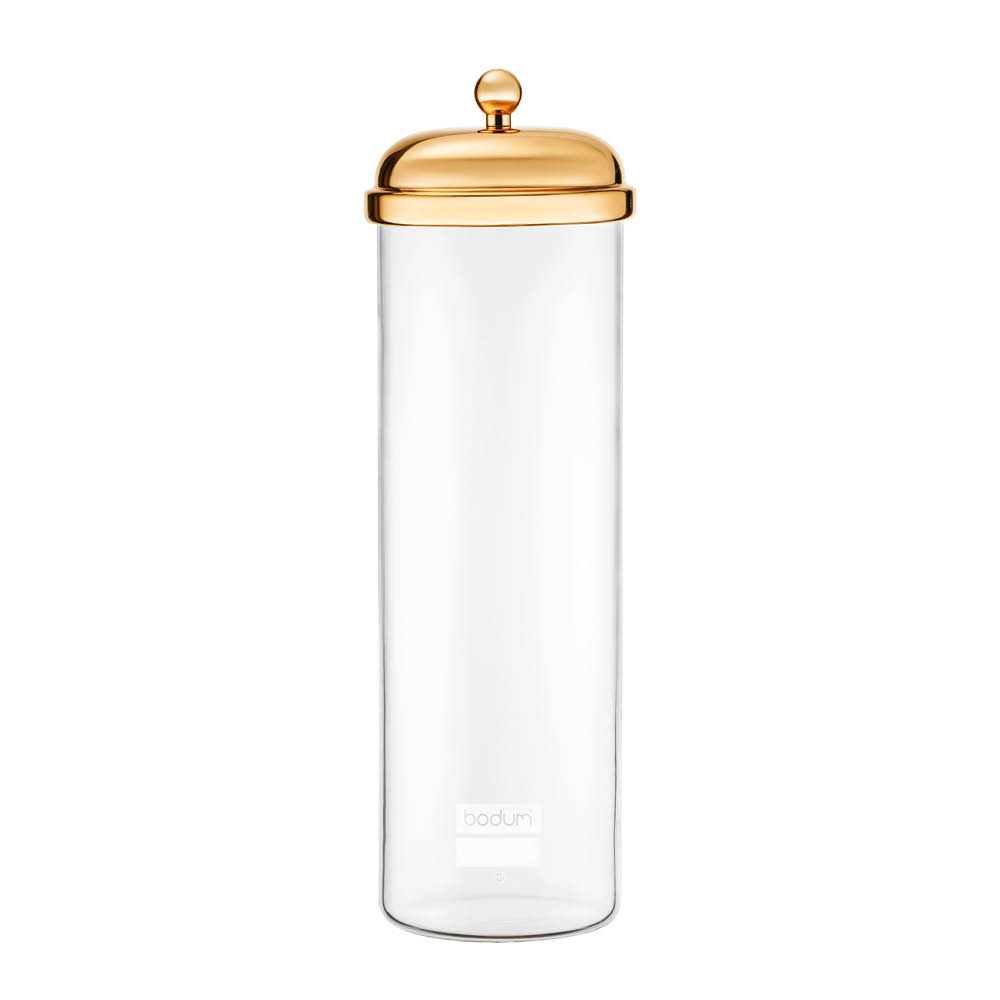Bodum Classic förvaringsburk 1,8 L klar/guld
