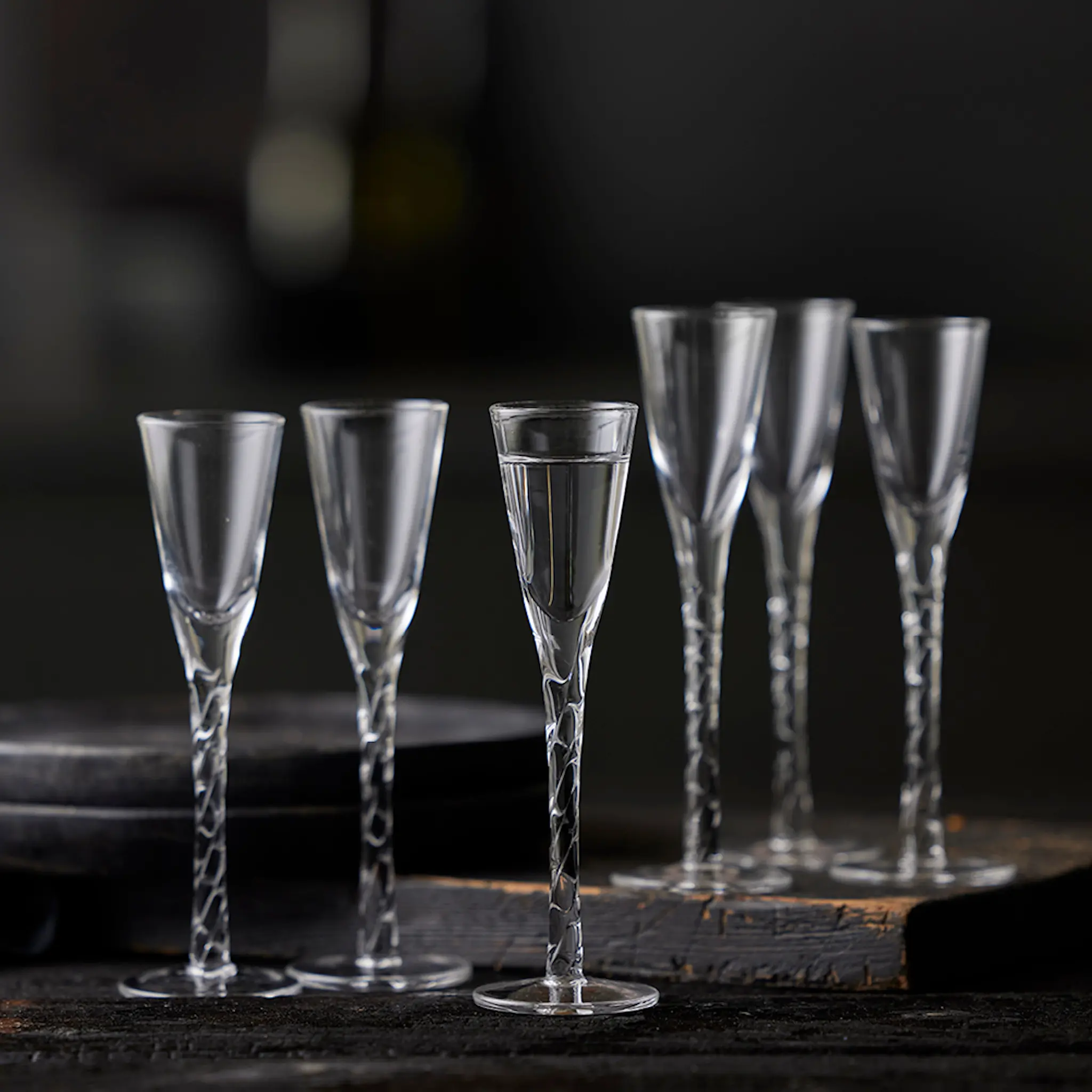 Lyngby Glas Paris Snapsilasi 16 cm 6 kpl Kirkas