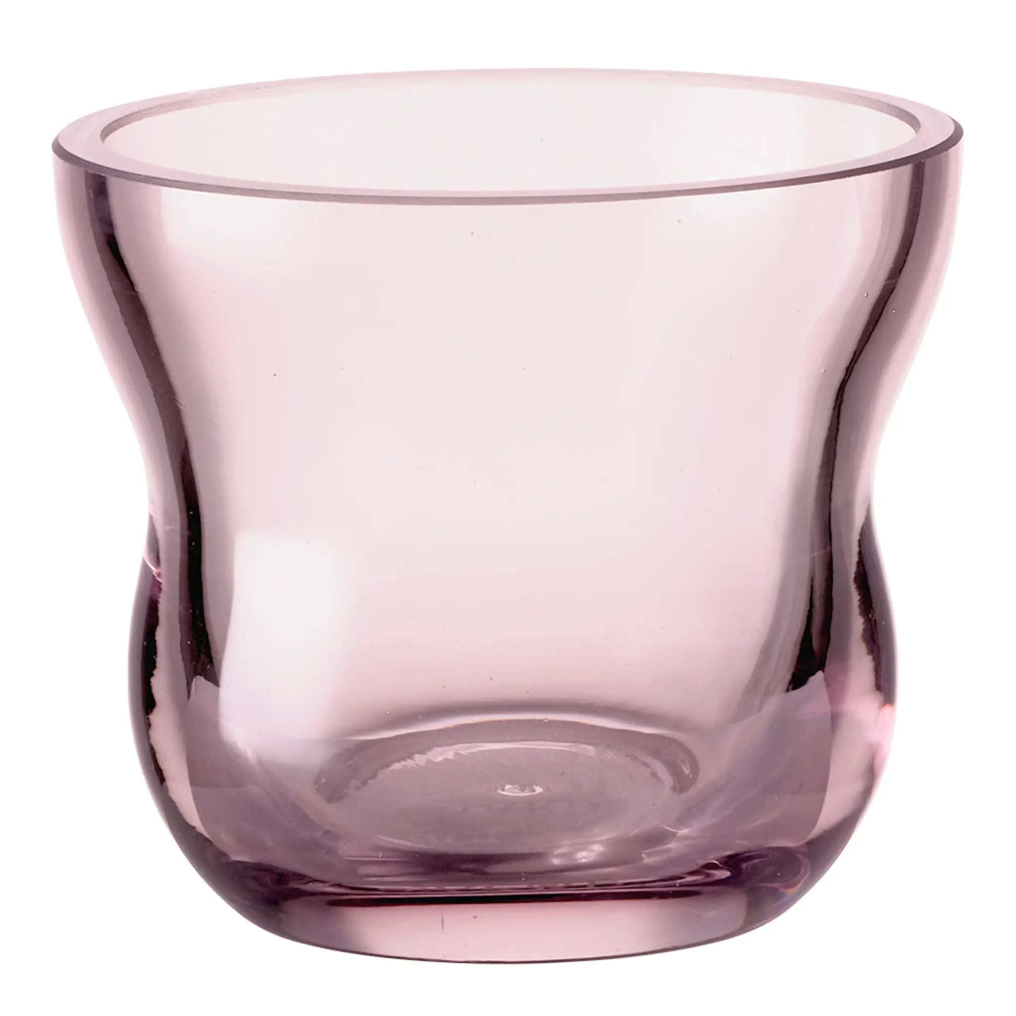 Holmegaard Calabas Ljuslykta 8.5 cm Burgundy