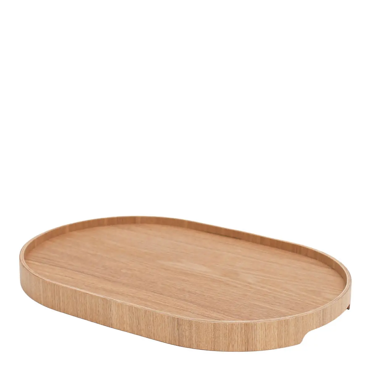 Bosign CurveLine serveringsbricka anti-slip 39x26 cm pilträ