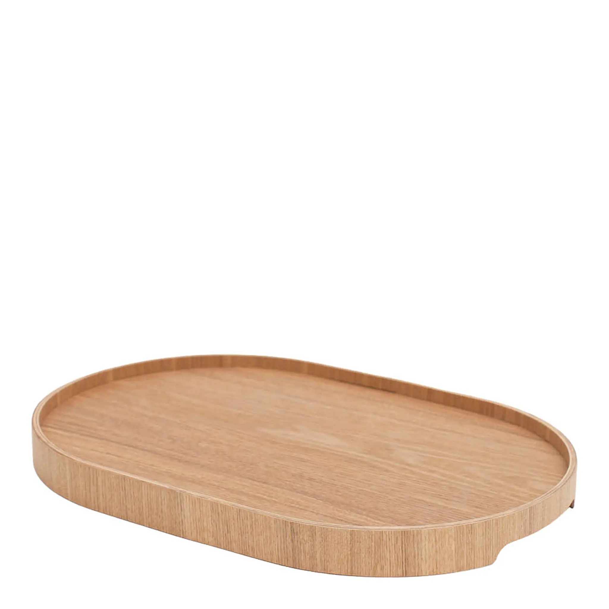 Bosign CurveLine serveringsbricka anti-slip 39x26 cm pilträ