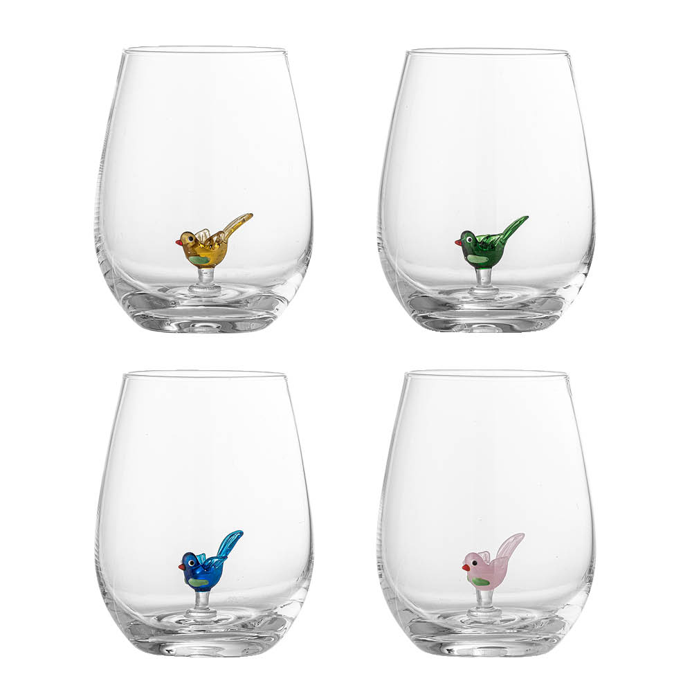 Bloomingville Misa dricksglas 56 cl 4-pack flerfärgad