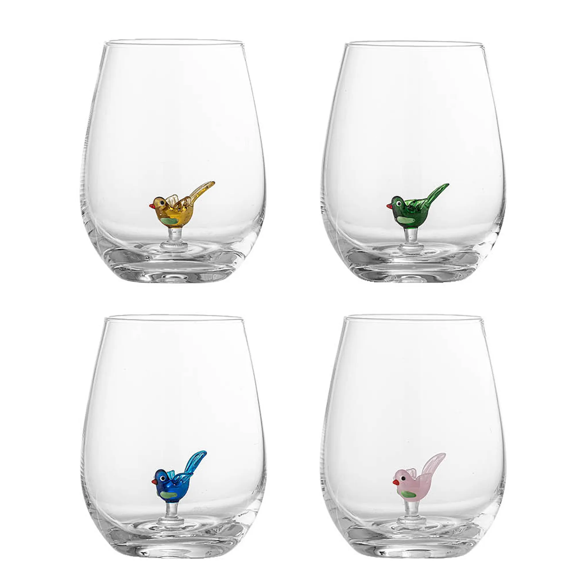 Bloomingville Misa dricksglas 56 cl 4-pack flerfärgad