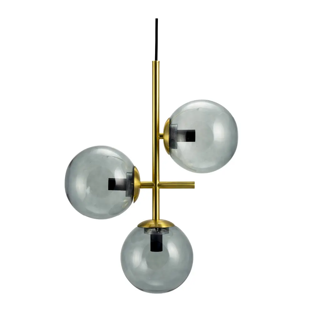 COMO Kattovalaisin 60 cm Savu/Messinki