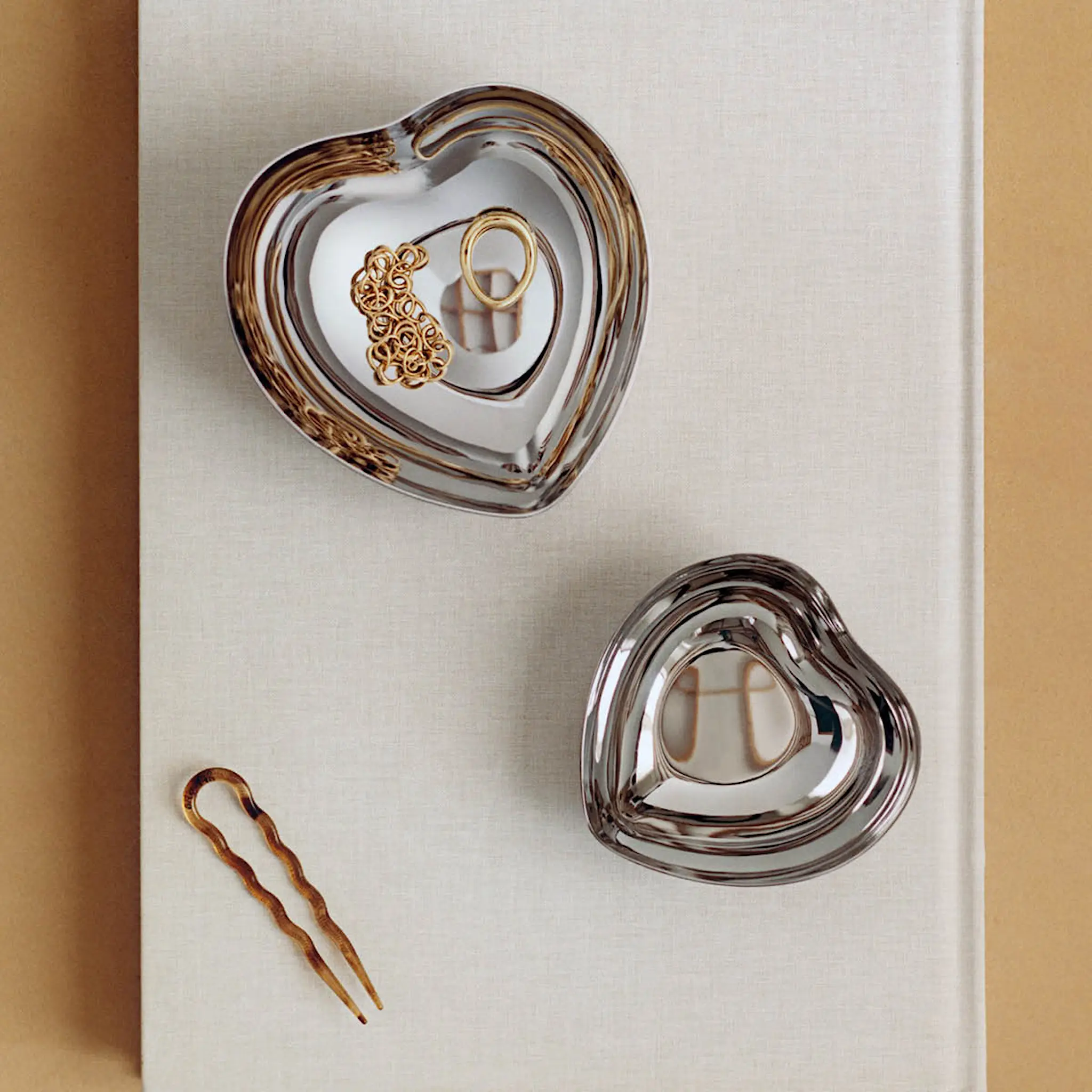 Georg Jensen Heart Kulho 12 cm Teräs