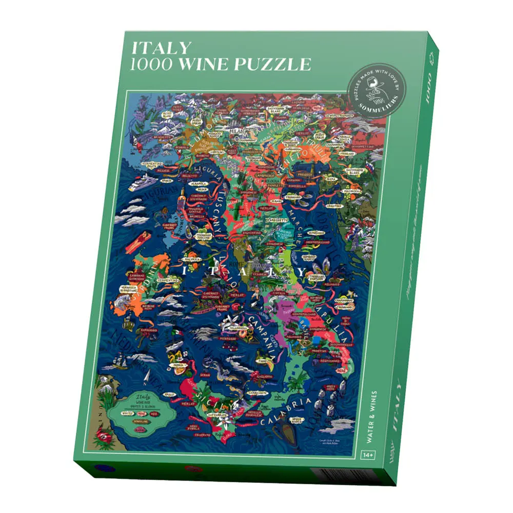 Wine Puzzle Palapeli Italia 1000 palaa