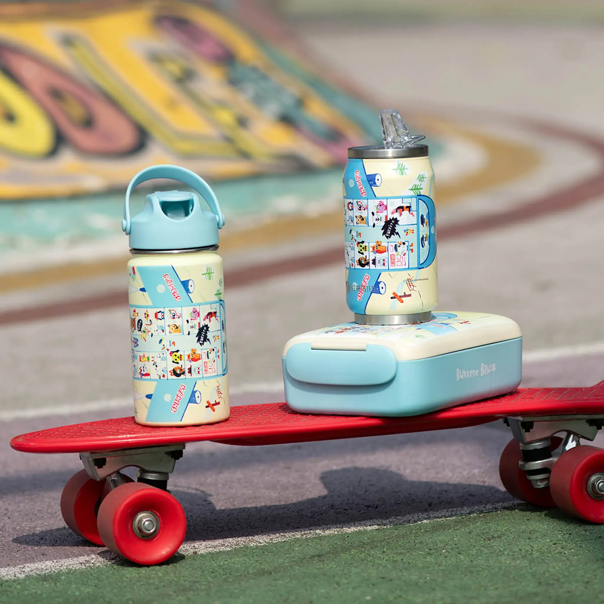 Modern House Bockarna Bruse Eväsrasia 0,9 L Keltainen/Sininen