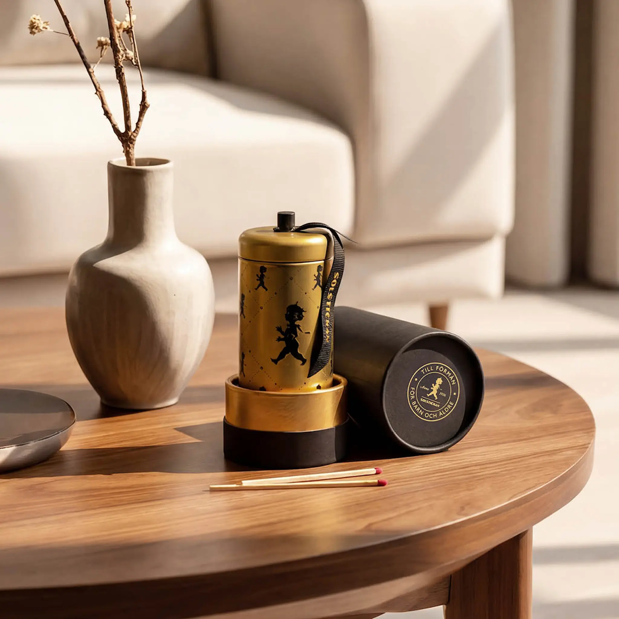 SOLSTICKAN Tulitikkupurkki vuosi 2026