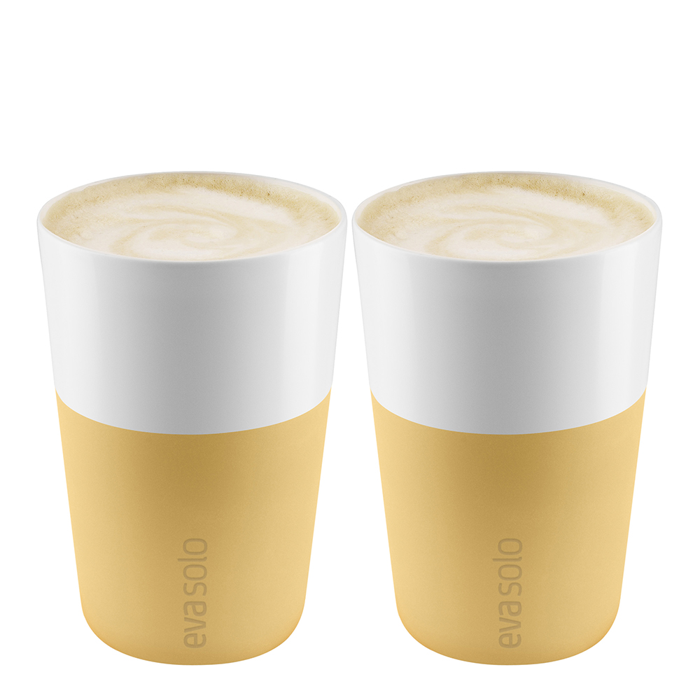 Eva Solo Caffé Latte krus 36 cl 2 stk golden sand