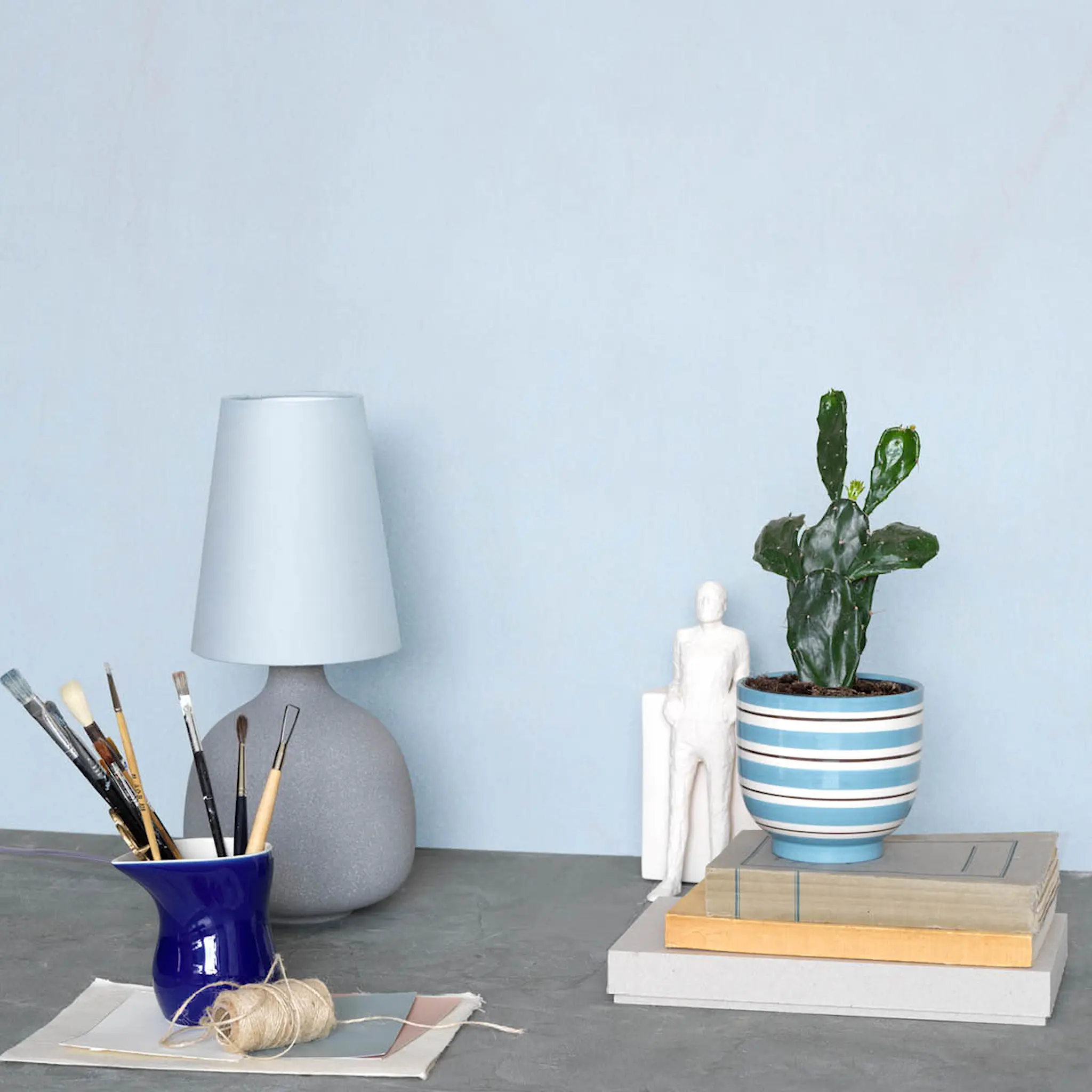 Kähler Omaggio Nuovo Blomkruka 12 cm Blå