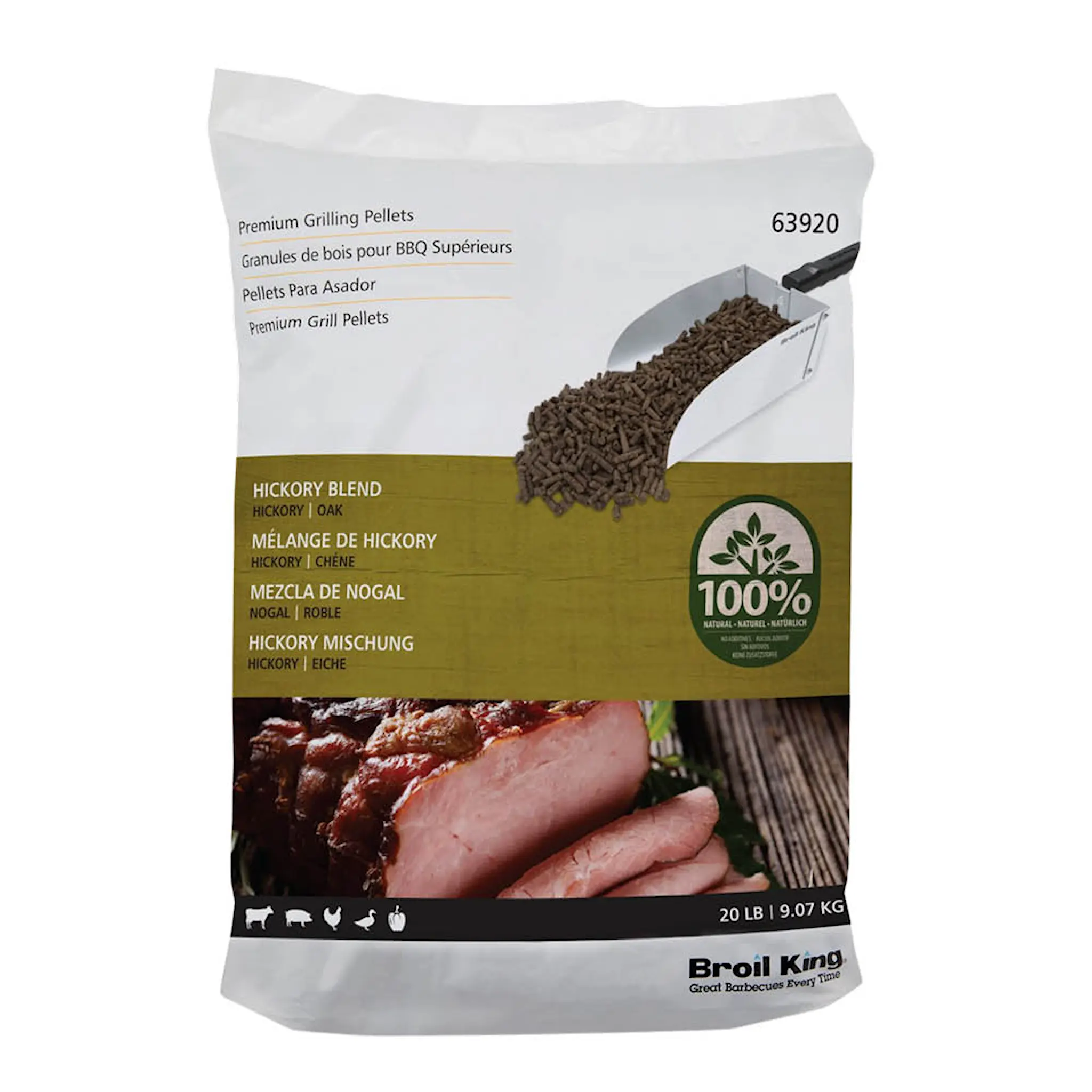 Broil King Premium Pellets Hickory Blend 9 kg