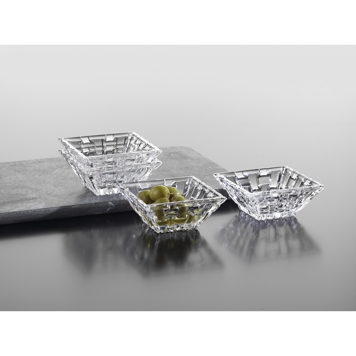 Nachtmann Bossa Nova Dippskål Fyrkantig 8,5 cm 4-Pack