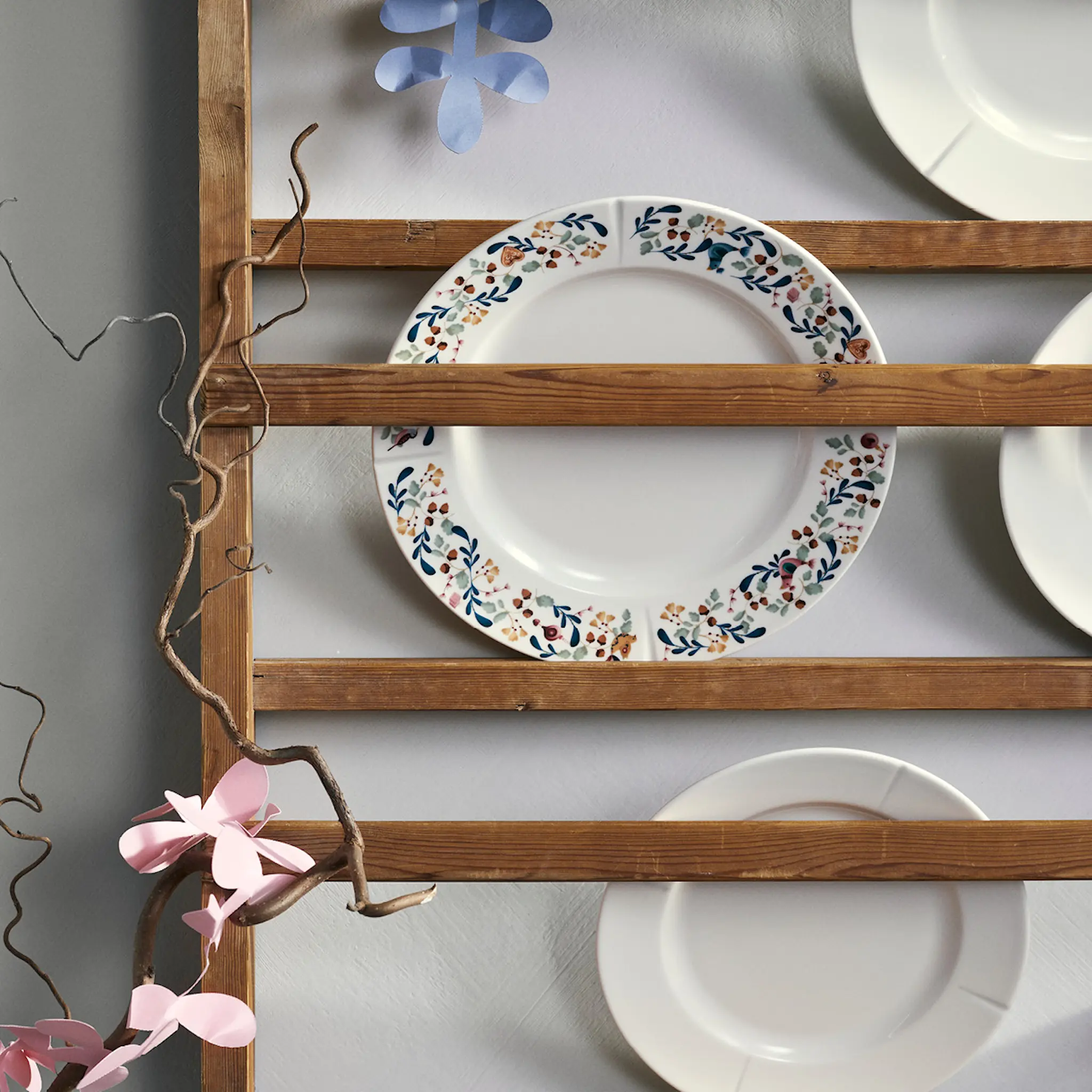 Rosendahl Grand Cru Cottage Lautanen 27 cm Valkoinen