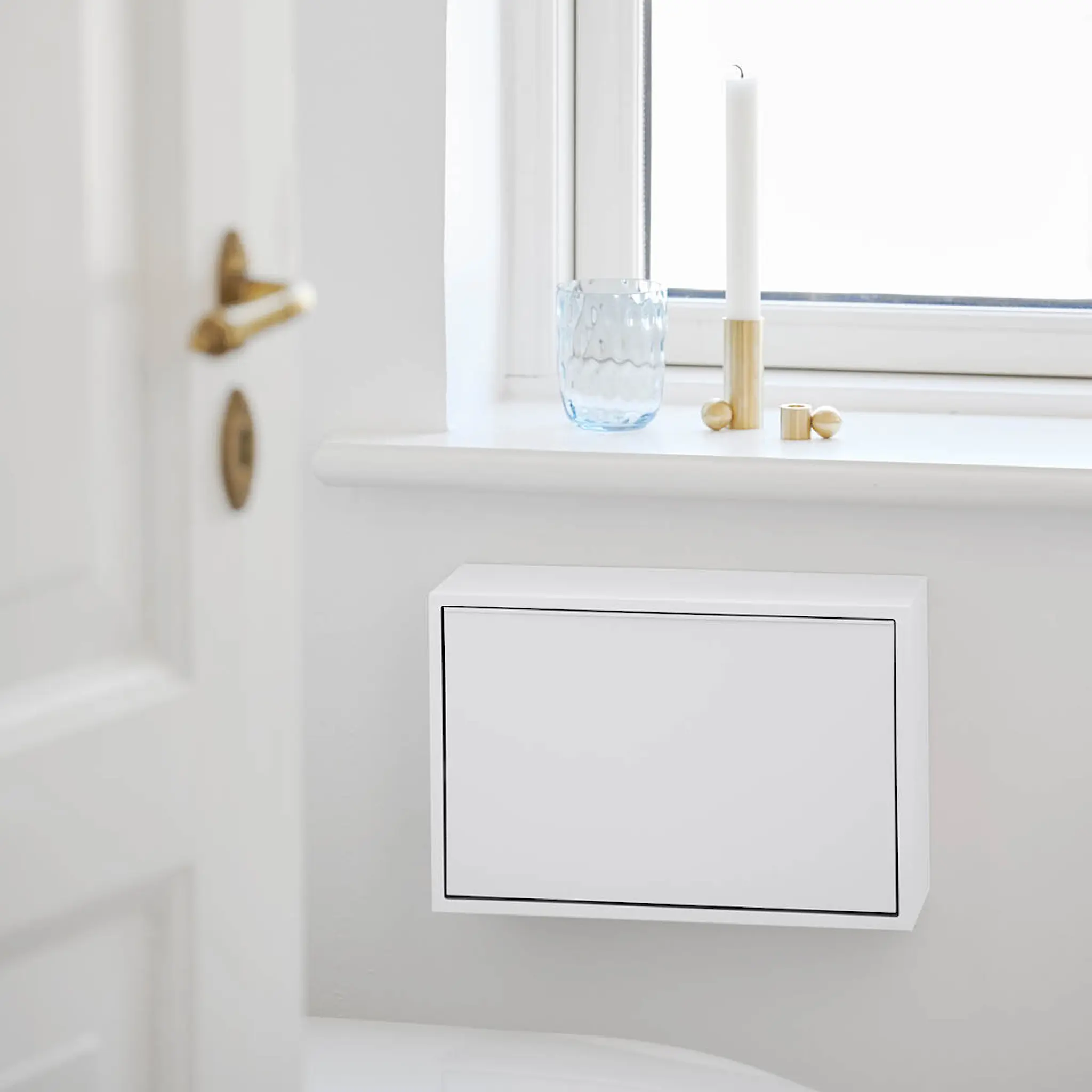 ReCollector Mini sorteringsbox 30x10x15 cm Brilliant White