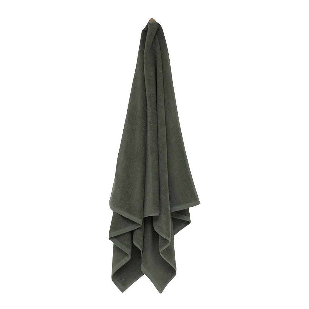 Høie Everyday handduk frotté 70x140 cm nordisk grön