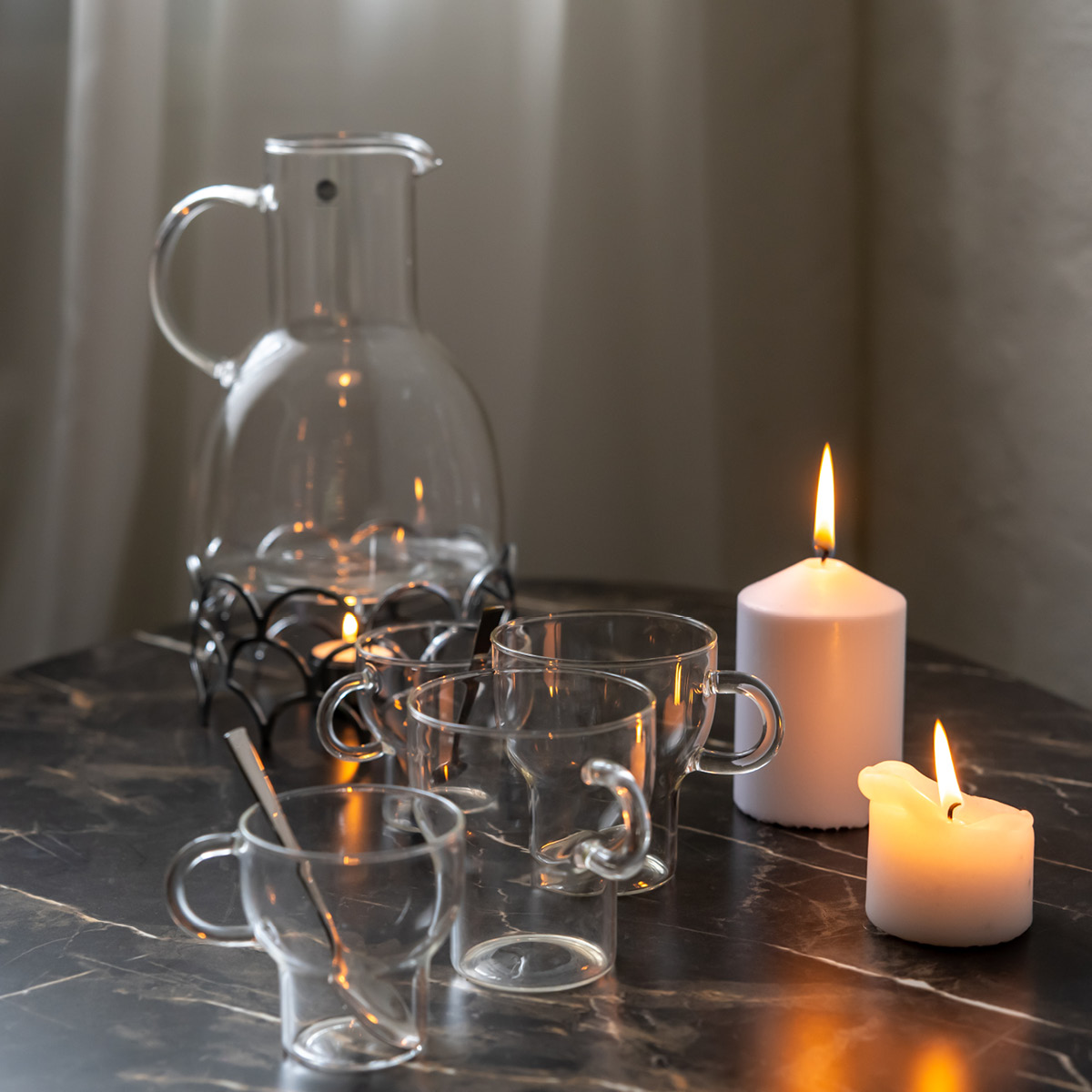 Sagaform Glasmugg 15 cl 2-pack