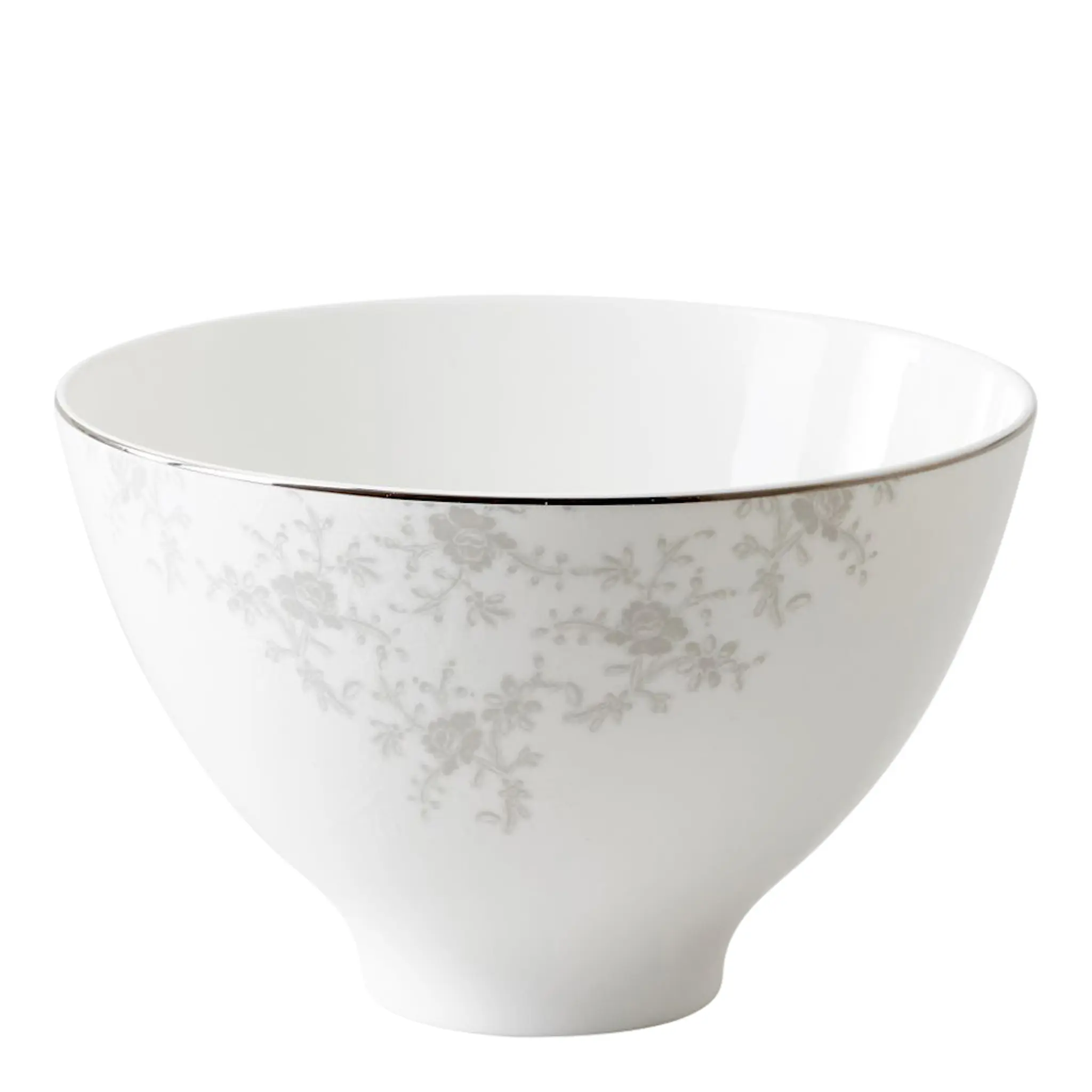 Royal Porcelain Angelina Platinum Skål 18 cm Vit