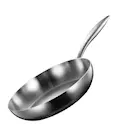 Chef Ørjan stekpanna 24 cm borstat stål