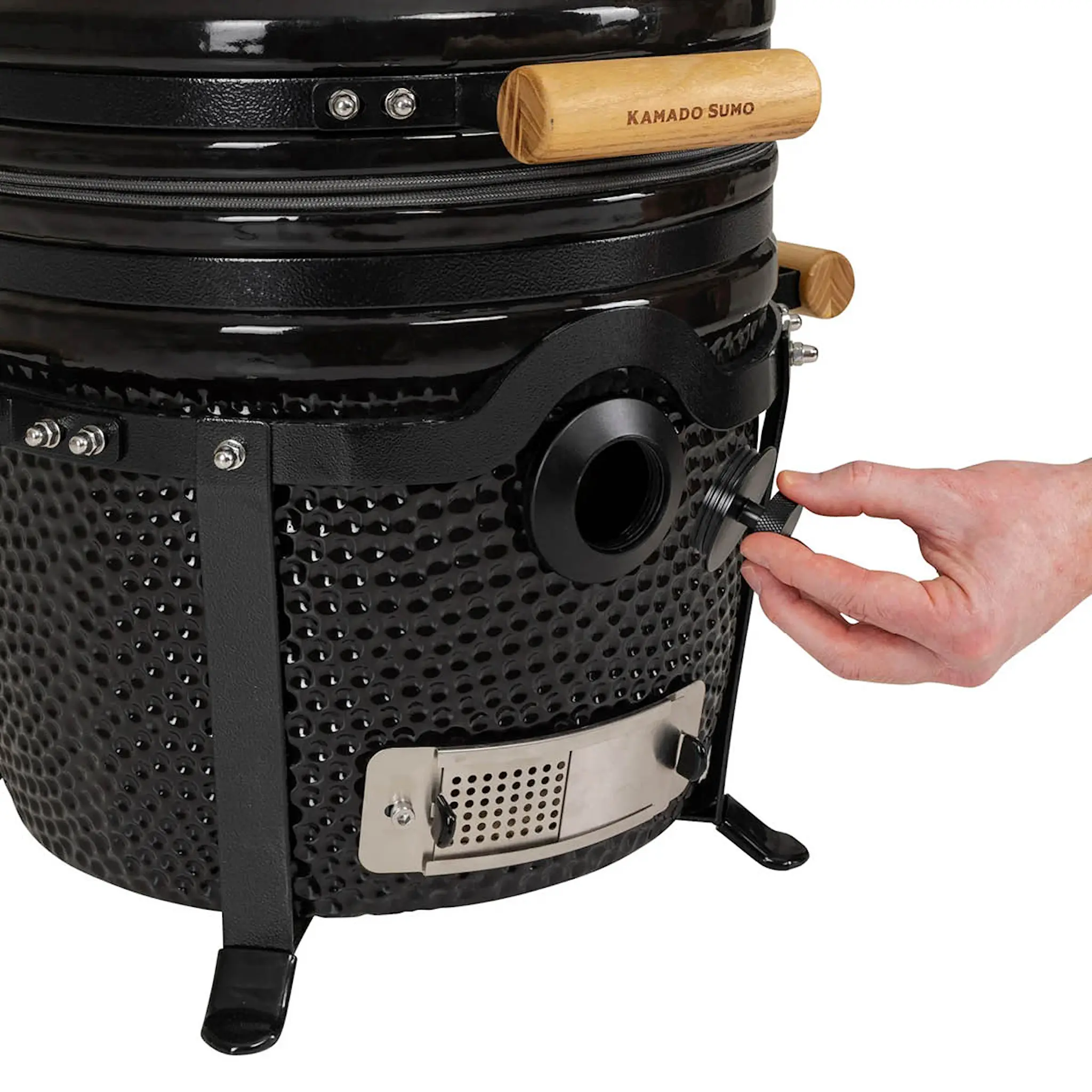 Kamado SUMO Kamado Grill Classic Junior gen 2 hiiligrilli musta