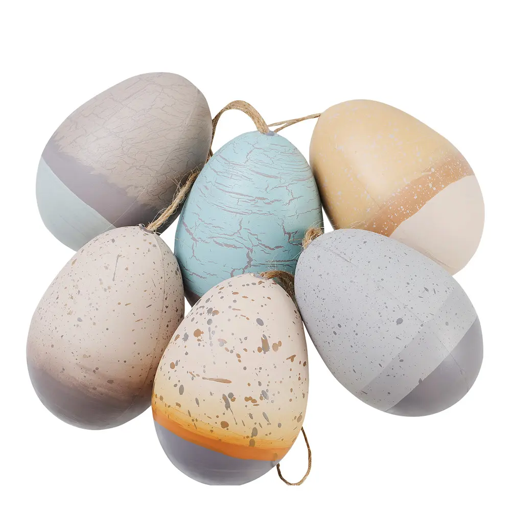 Zen Pääsiäismuna 6 cm 6 kpl Monivärinen