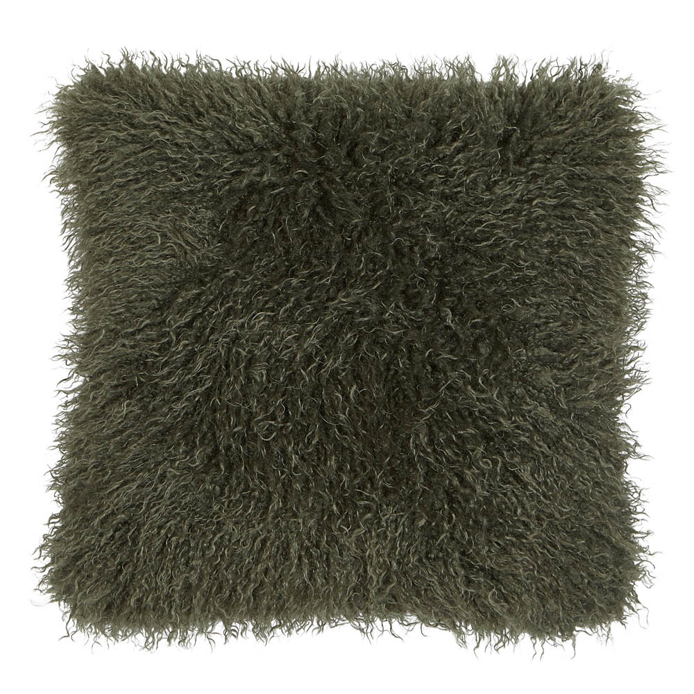 Fondaco Curly kuddfodral 48x48 cm grön