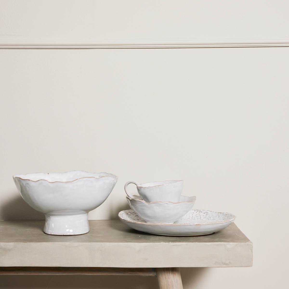 Lene Bjerre Milla mugg 30 cl vit