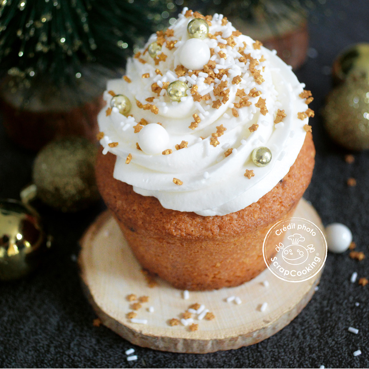 ScrapCooking Strössel små kulor 80 g vit/guld/silver