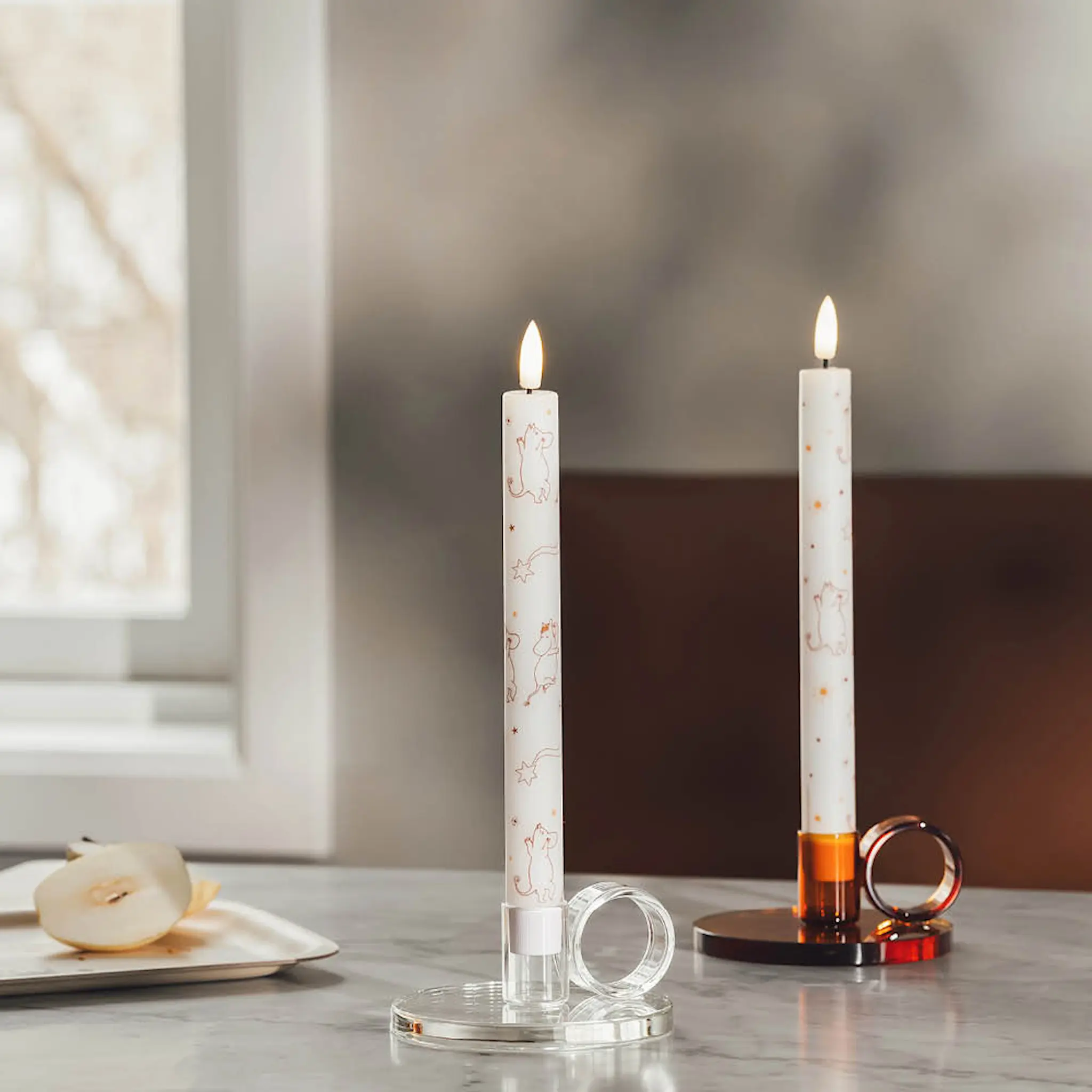 Muurla Mumin LED kronljus 2-pack Kometen
