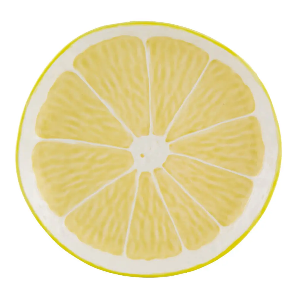 Citron jälkiruokalautanen 22 cm sitruunankeltainen