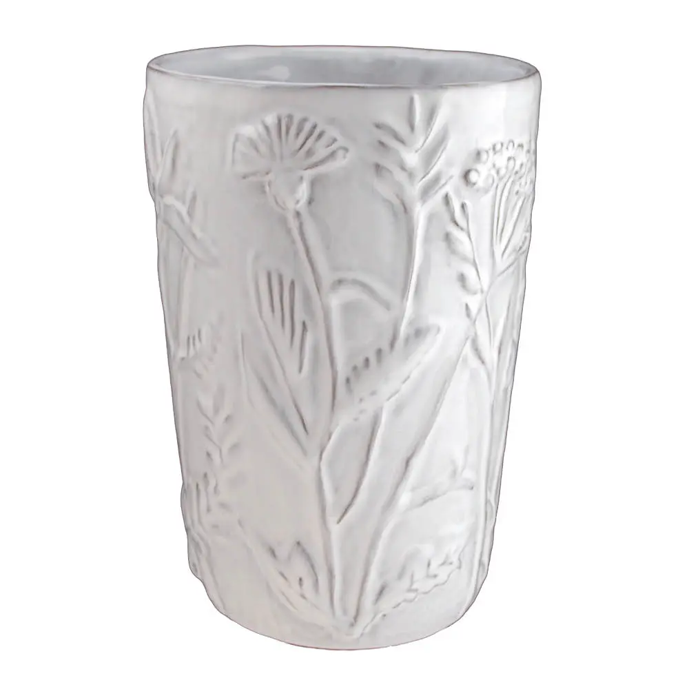 Flora maljakko cylindro 20 cm valkoinen