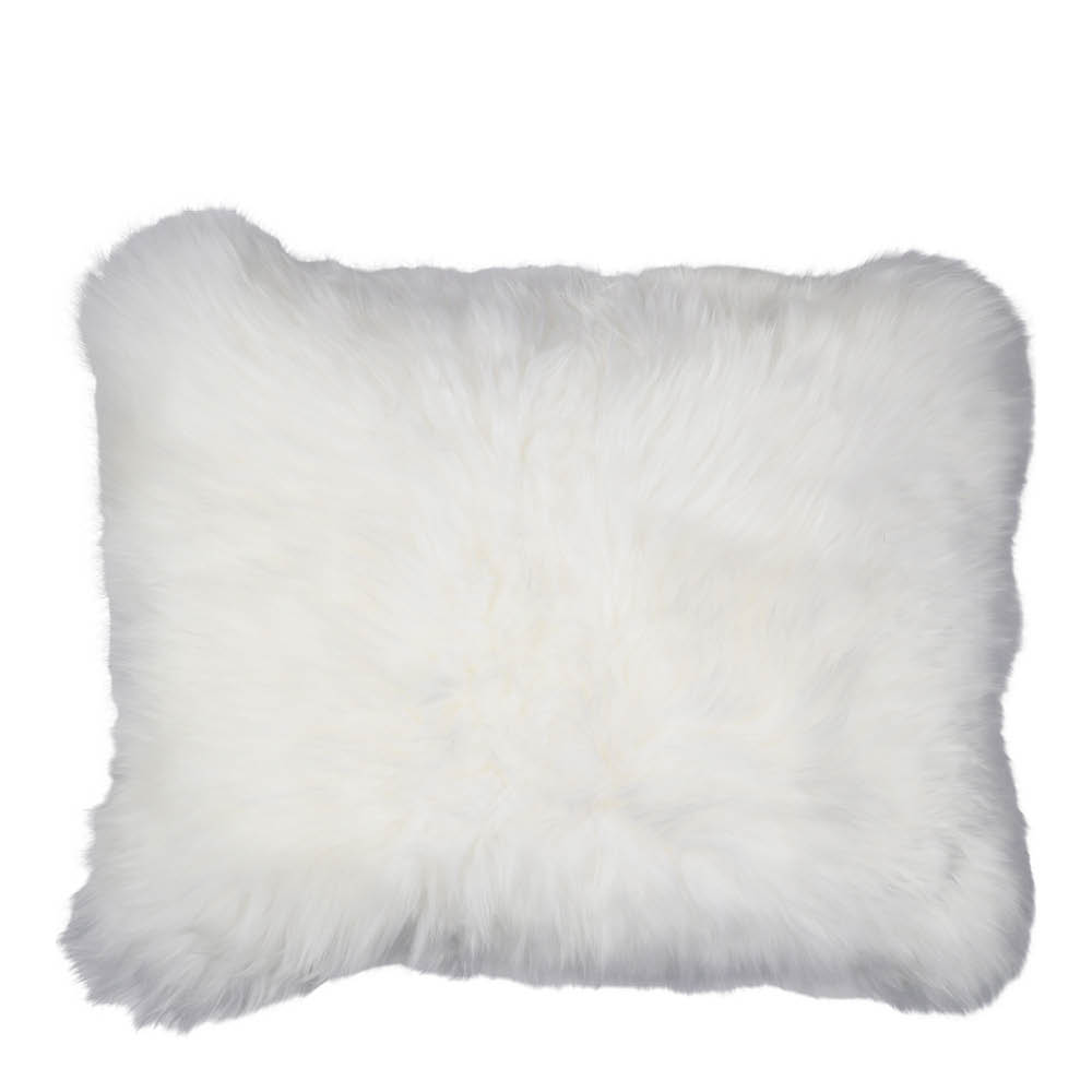 Natures Collection Tyynynpäällinen New Zealand pitkä villa 35x45 cm norsunluu