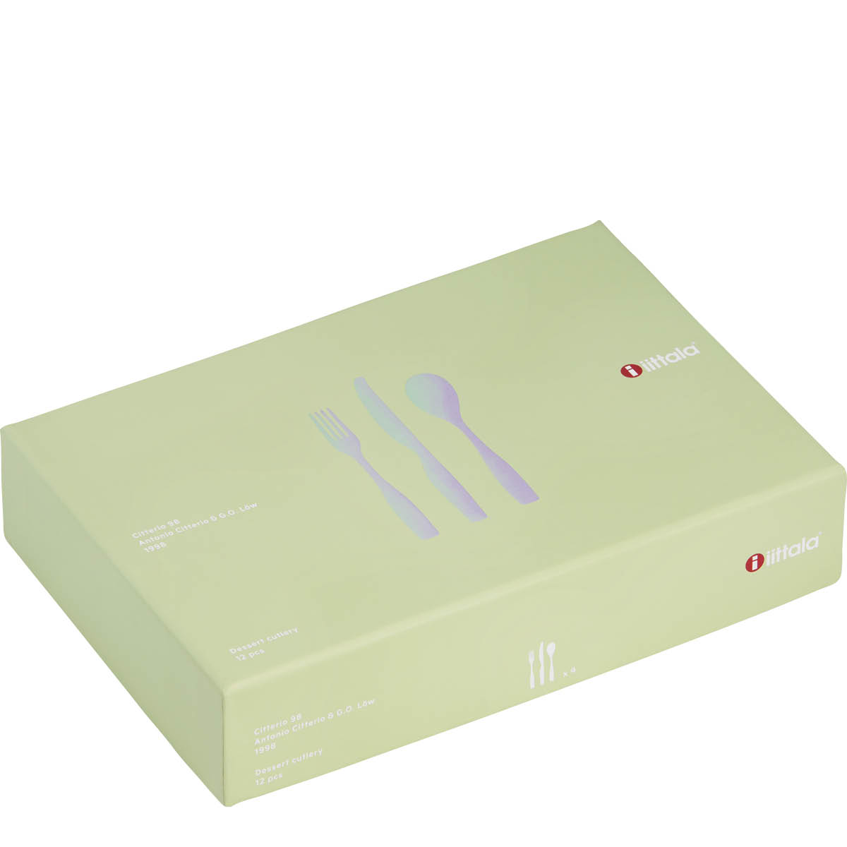 iittala Citterio dessertsett 12 deler matt