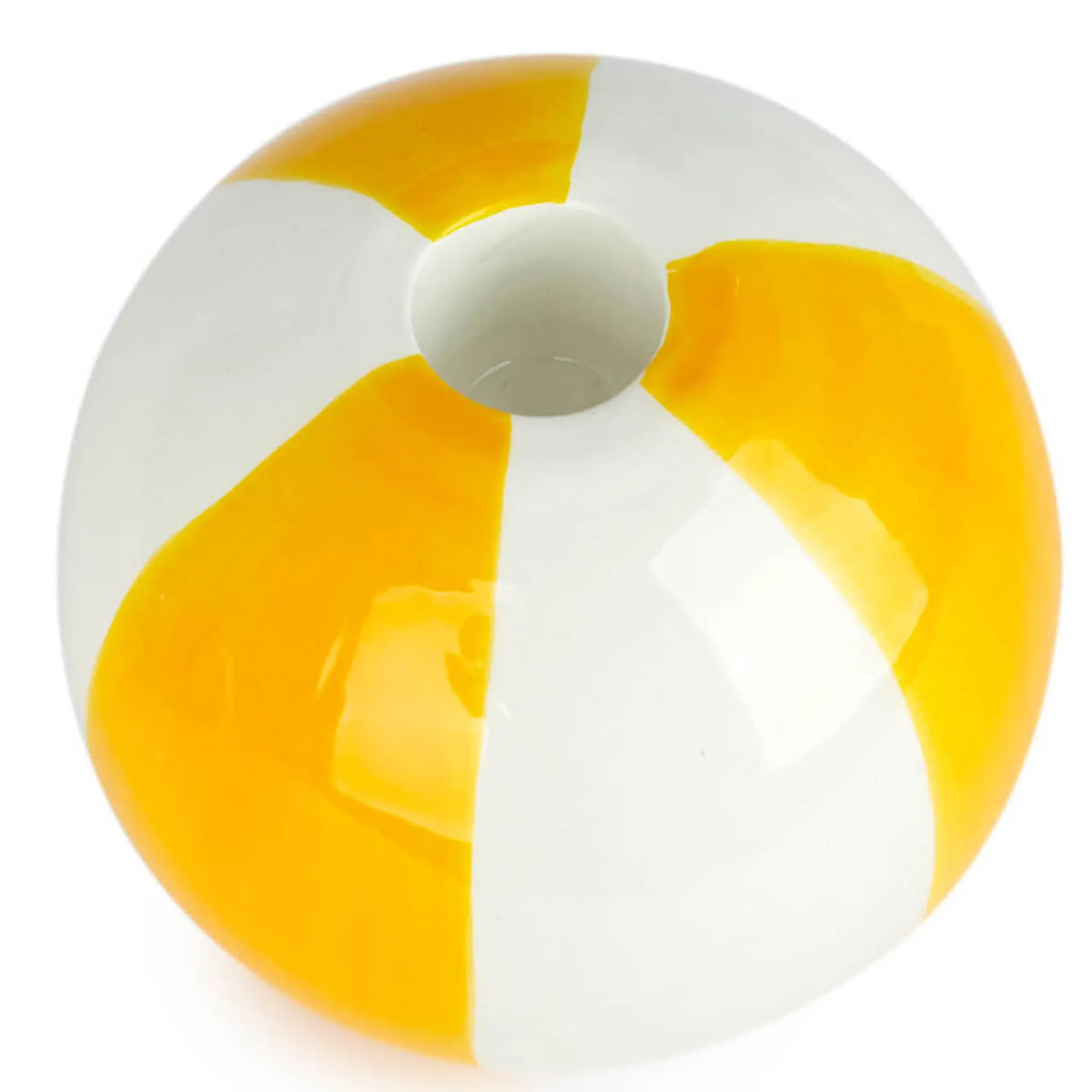Balvi Floats ljusstake 8 cm Beachball gul